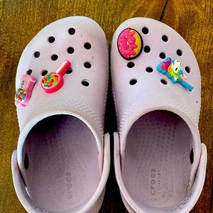 Light purple toddler CROCS